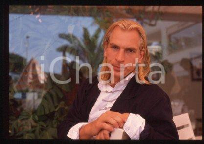 Julian SANDS CANNES Film Festival Portrait of actor 1990 * 35mm vintage slide 60