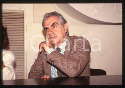 Mario TRONTI - ITALY Portrait of member of the PCI 1989 ca *35mm vintage slide 2