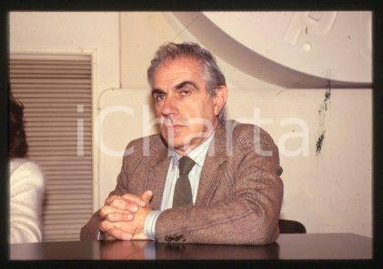 Mario TRONTI - ITALY Portrait of member of the PCI 1989 ca *35mm vintage slide 7