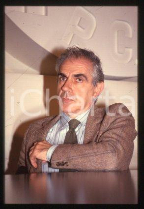Mario TRONTI - ITALY Portrait of member of the PCI 1989 ca *35mm vintage slide 8