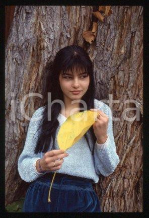 Antonella RUGGIERO - MUSICA Ritratto della cantante 1985 * 35mm vintage slide 25