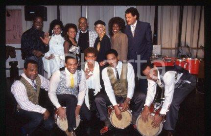 TROPICANA DE CUBA Cabaret CARIBBEAN SHOW members 1993 ca * 35 mm vintage slide 7