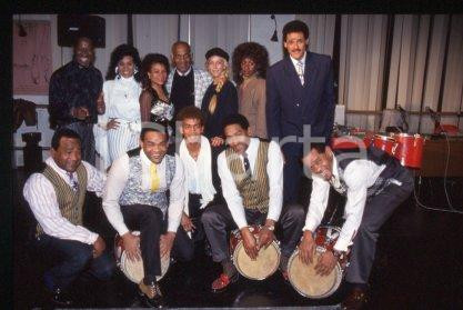 TROPICANA DE CUBA Cabaret CARIBBEAN SHOW members 1993 ca * 35 mm vintage slide 9