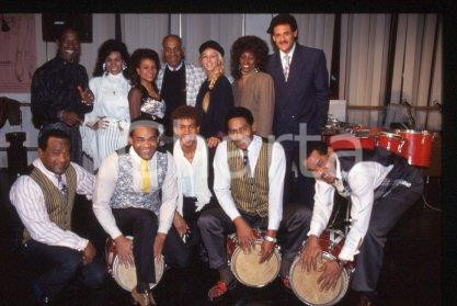 TROPICANA DE CUBA Cabaret CARIBBEAN SHOW members 1993 ca * 35 mm vintage slide 5