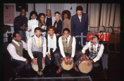 TROPICANA DE CUBA Cabaret CARIBBEAN SHOW members 1993 ca * 35mm vintage slide 10