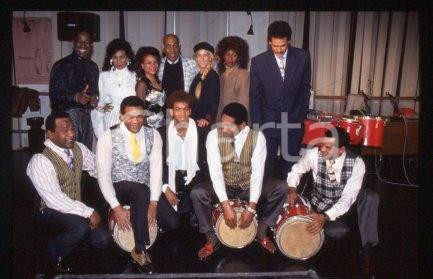 TROPICANA DE CUBA Cabaret CARIBBEAN SHOW members 1993 ca * 35mm vintage slide 11