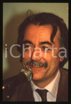 Giovanni PACCHIANO - ITALY Portrait of journalist 1990 ca * 35mm vintage slide 1