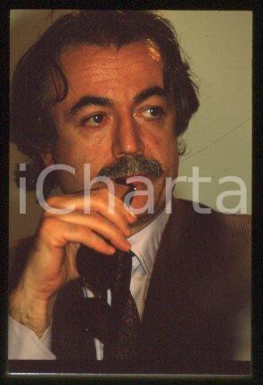 Giovanni PACCHIANO - ITALY Portrait of journalist 1990 ca * 35mm vintage slide 2