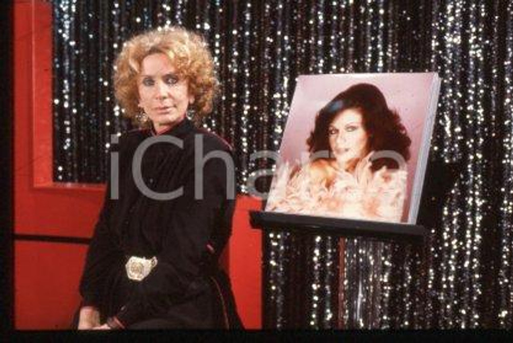 Chiara SAMUGHEO - ITALY Portrait of photographer 1985 ca * 35 mm vintage slide 4