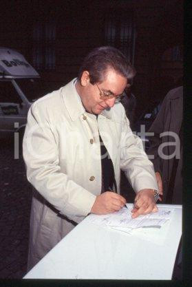 Fausto RAPISARDA - ITALIA Manager della SAI 1992 ca * 35 mm vintage slide 1