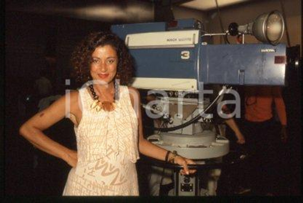 Lella ARTESI RAI UNO "Italia mia" Regista televisiva 1986 * 35mm vintage slide 3