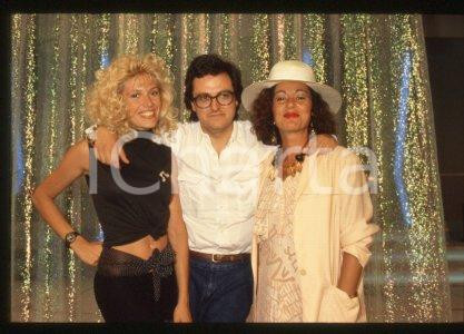 Lella ARTESI Maria Teresa RUTA Gigi MARZULLO RAI UNO 1986 * 35mm vintage slide 8