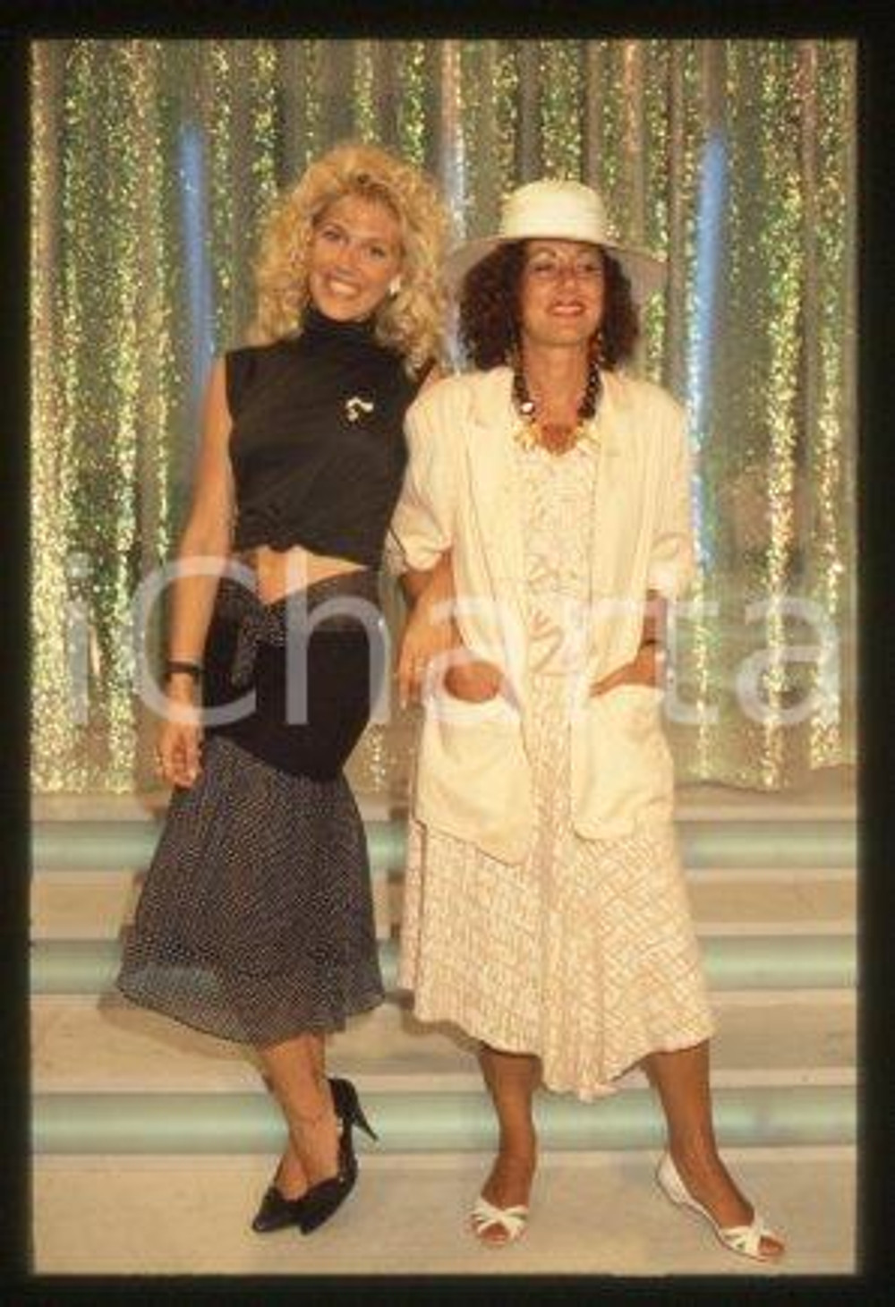 Lella ARTESI Maria Teresa RUTA RAI UNO "Italia mia" 1986 * 35 mm vintage slide 9