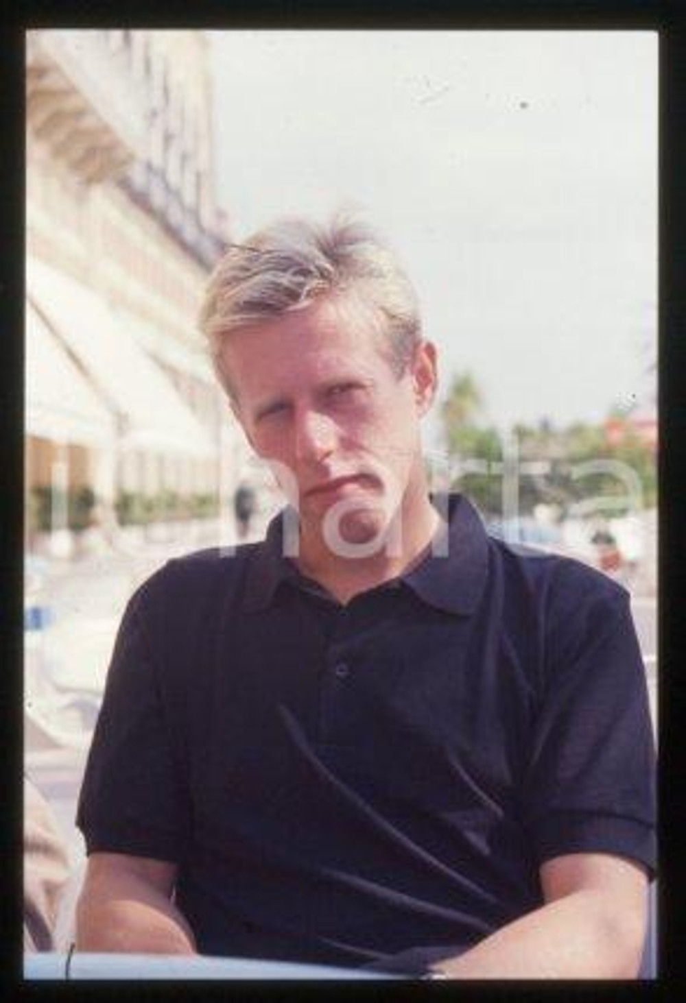 Phil DAVIS - VENICE English actor of °High Hopes° 1988 ca * 35mm vintage slide 1