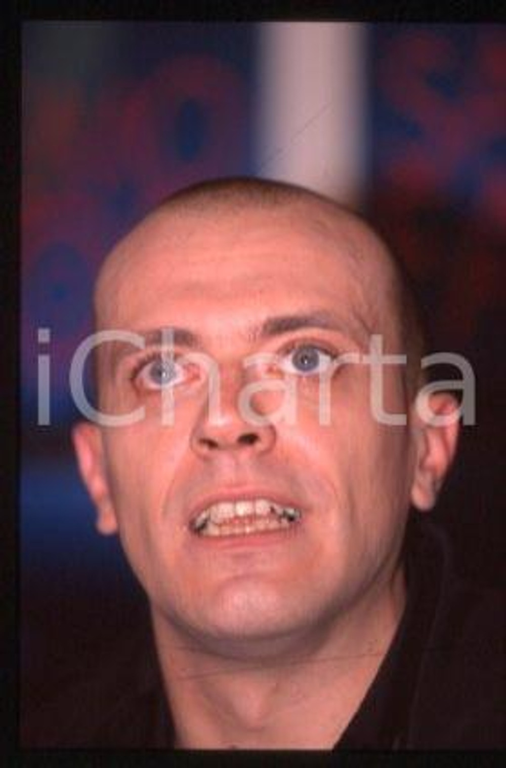 Max PEZZALI - ITALY Singer-songwriter of 883 group 1998 * 35 mm vintage slide 11