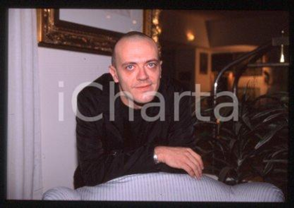 Max PEZZALI - ITALY Singer-songwriter of 883 group 1998 * 35 mm vintage slide 19