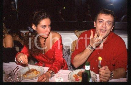 Max PEZZALI - FESTIVAL ITALIANO Singer of 883 group 1993 * 35mm vintage slide 32