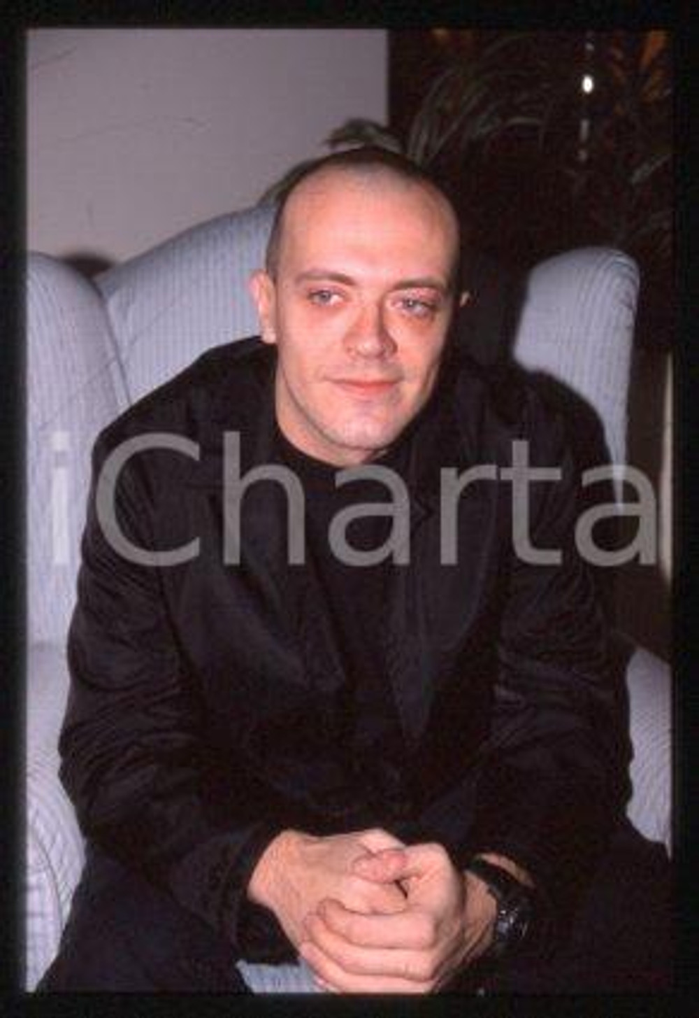 Max PEZZALI - ITALY Singer-songwriter of 883 group 1998 * 35 mm vintage slide 16
