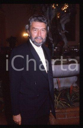Alain ROBBE-GRILLET ITALY French writer Portrait 1983 ca *35mm vintage slide 31