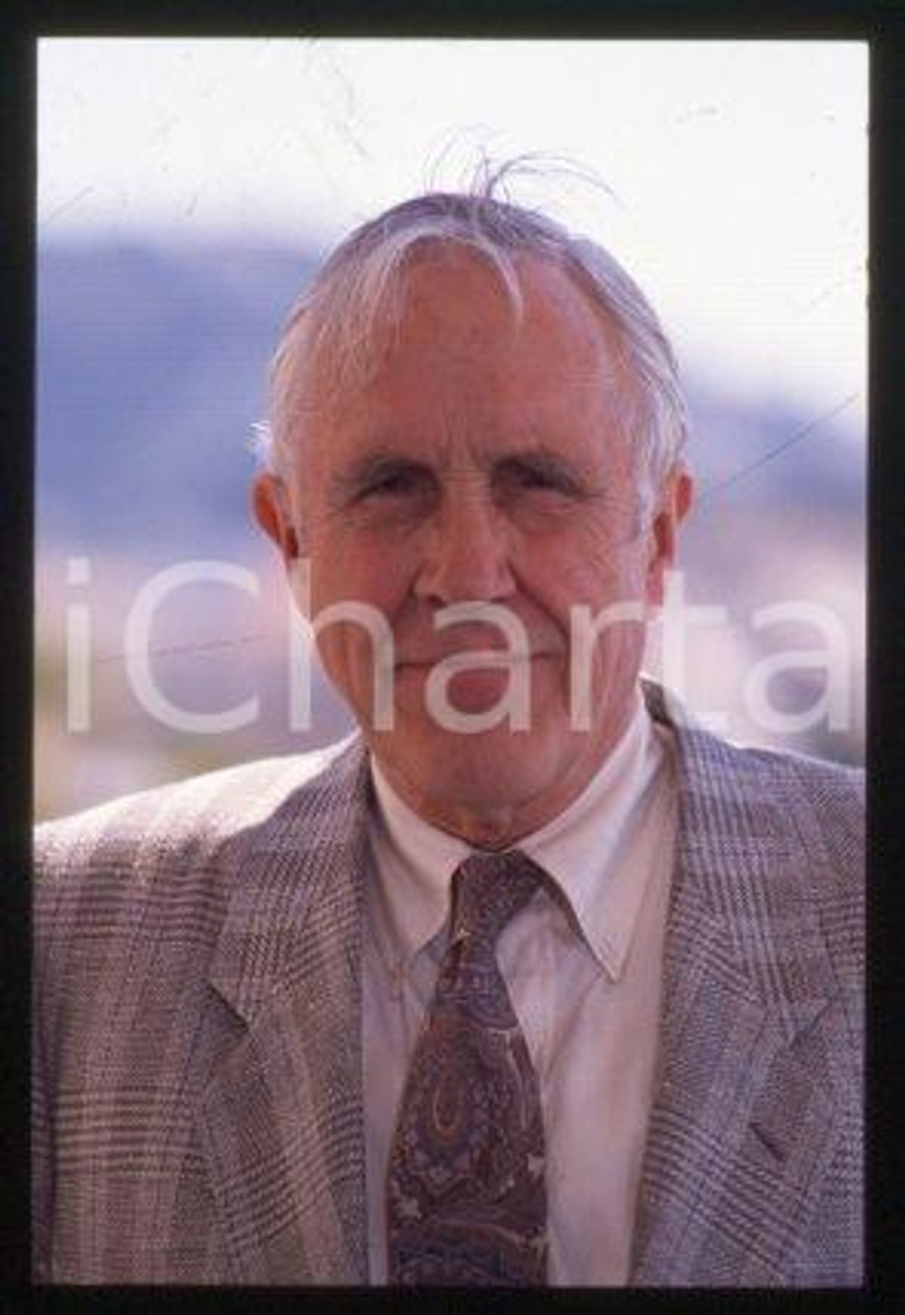 Jason ROBARDS - CANNES Film Ferstival American actor 1989 * 35mm vintage slide 2