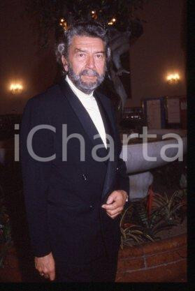 Alain ROBBE-GRILLET ITALY French writer Portrait 1983 ca *35mm vintage slide 32