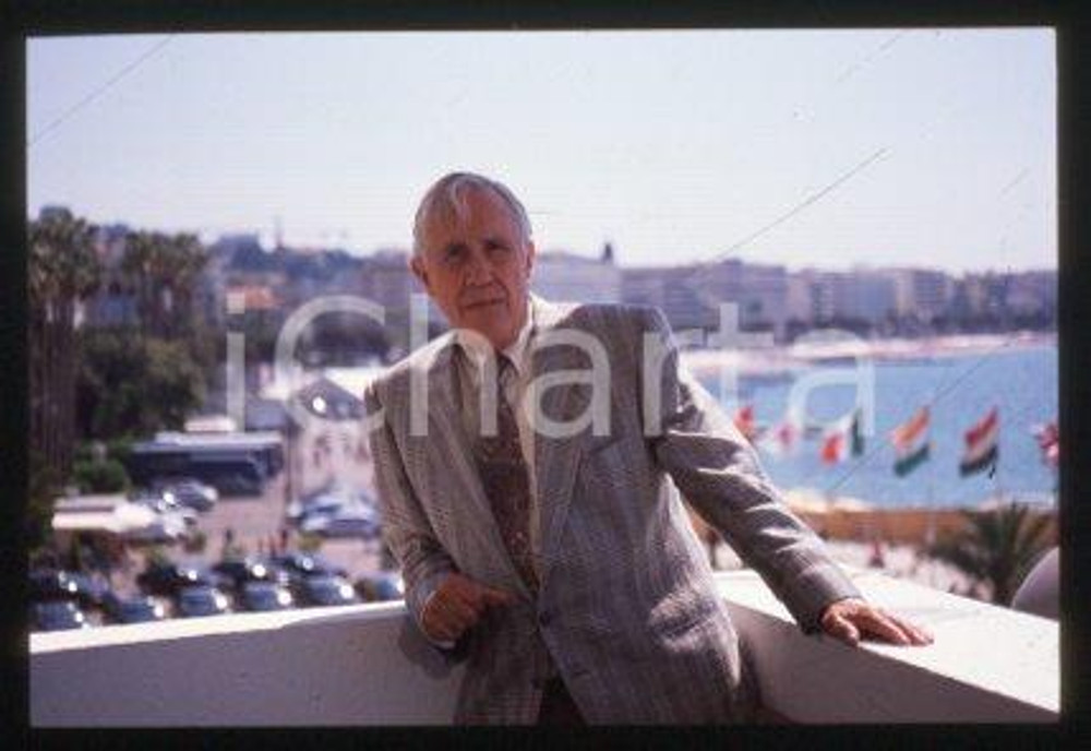 Jason ROBARDS - CANNES Film Ferstival American actor 1989 *35mm vintage slide 26