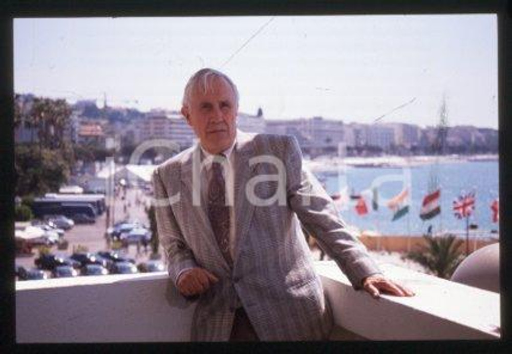 Jason ROBARDS - CANNES Film Ferstival American actor 1989 *35mm vintage slide 31