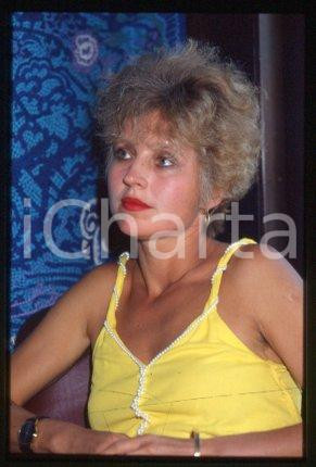 Hanna SCHYGULLA VENICE German actress chanson singer 1986 *35mm vintage slide 15