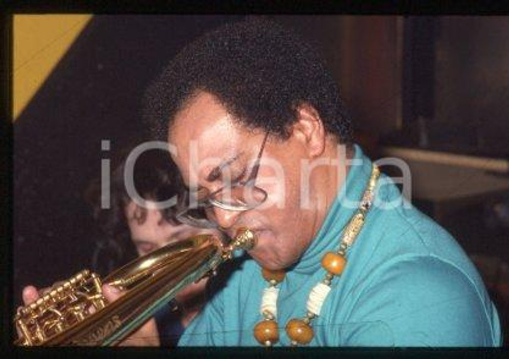 Jimmy OWENS - MUSIC American jazz trumpeter 1990 ca * 35 mm vintage slide 14