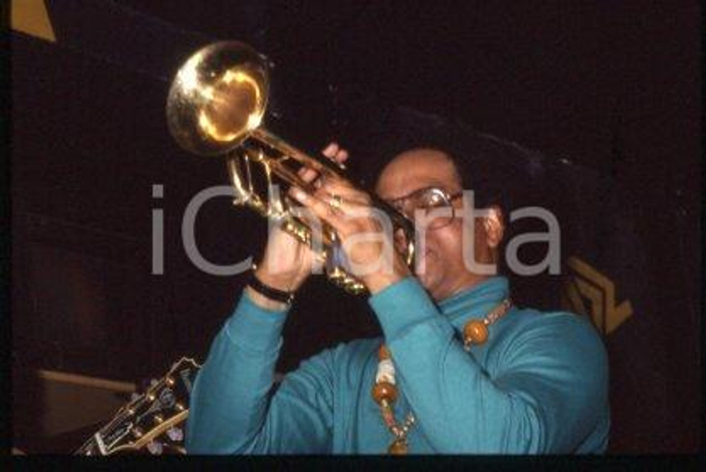 Jimmy OWENS - MUSIC American jazz trumpeter 1990 ca * 35 mm vintage slide 11