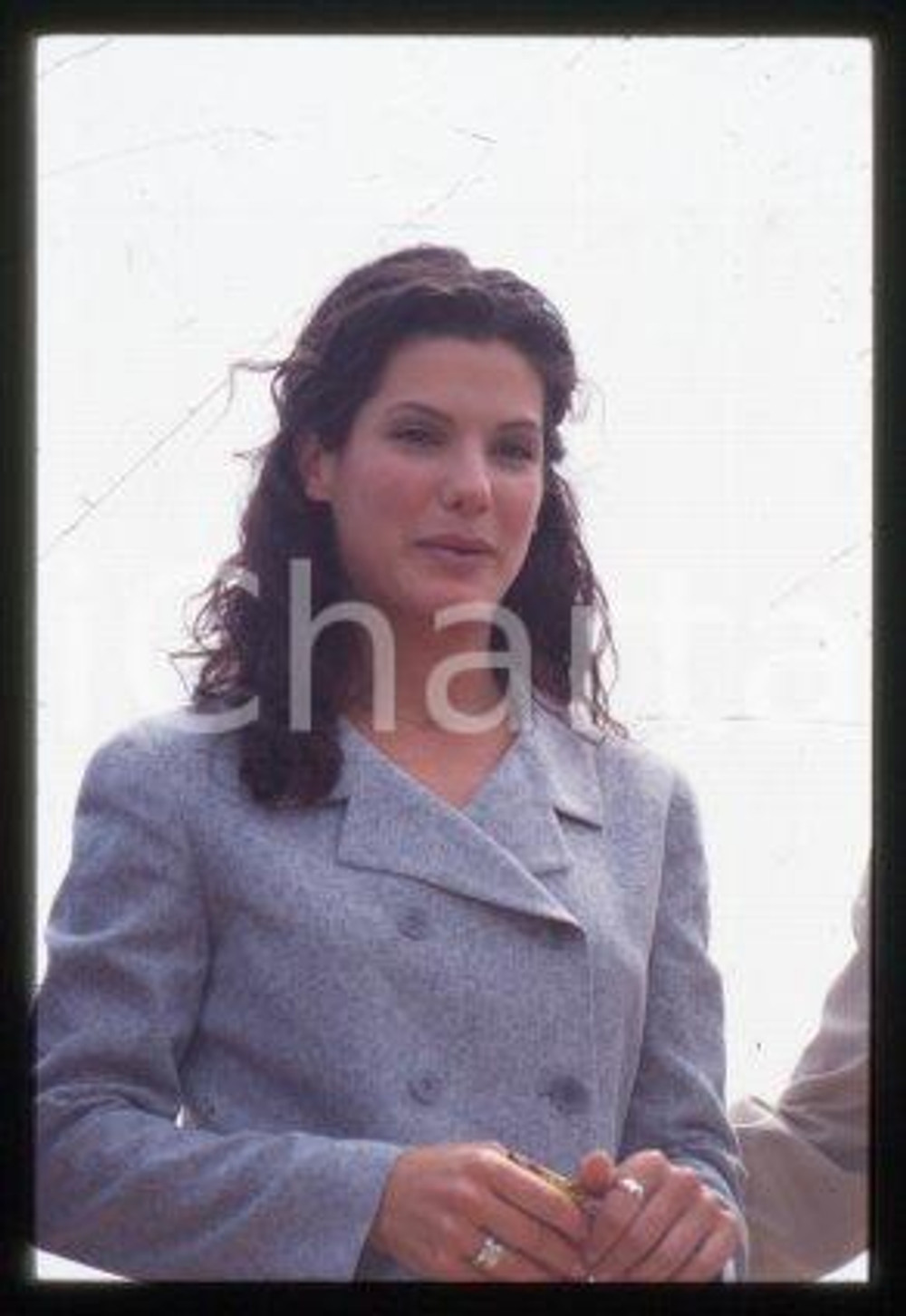 Sandra BULLOCK CANNES Film Festival American actress 1996 * 35mm vintage slide 4