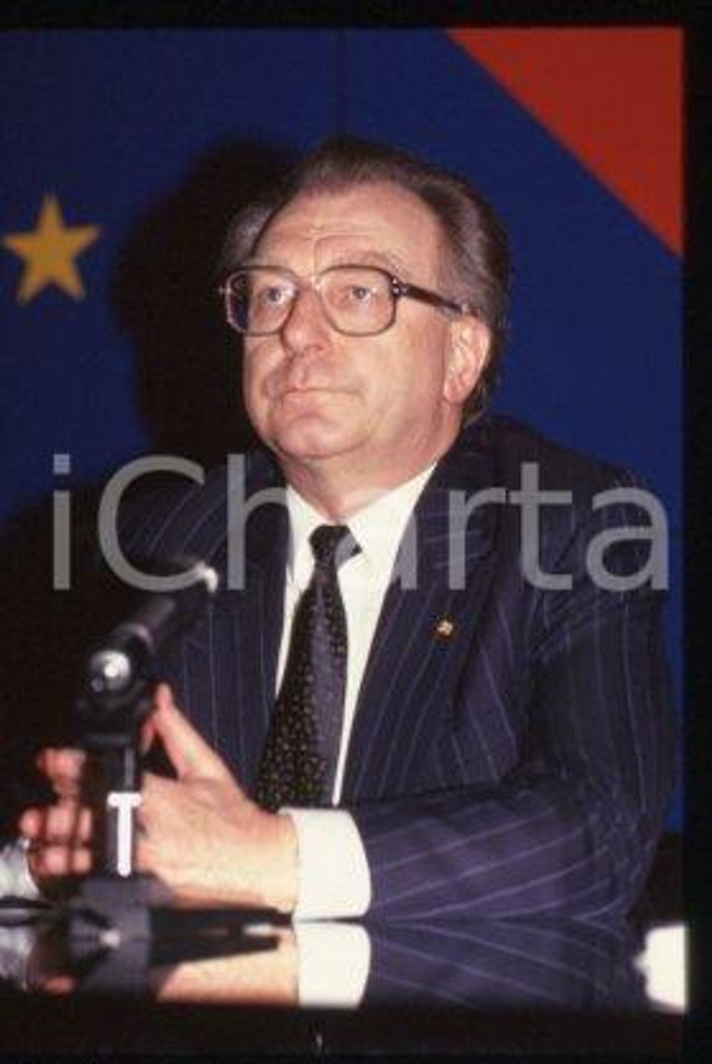 Lothar SPATH POLITICS President of Baden-Württemberg 1990 * 35mm vintage slide 4