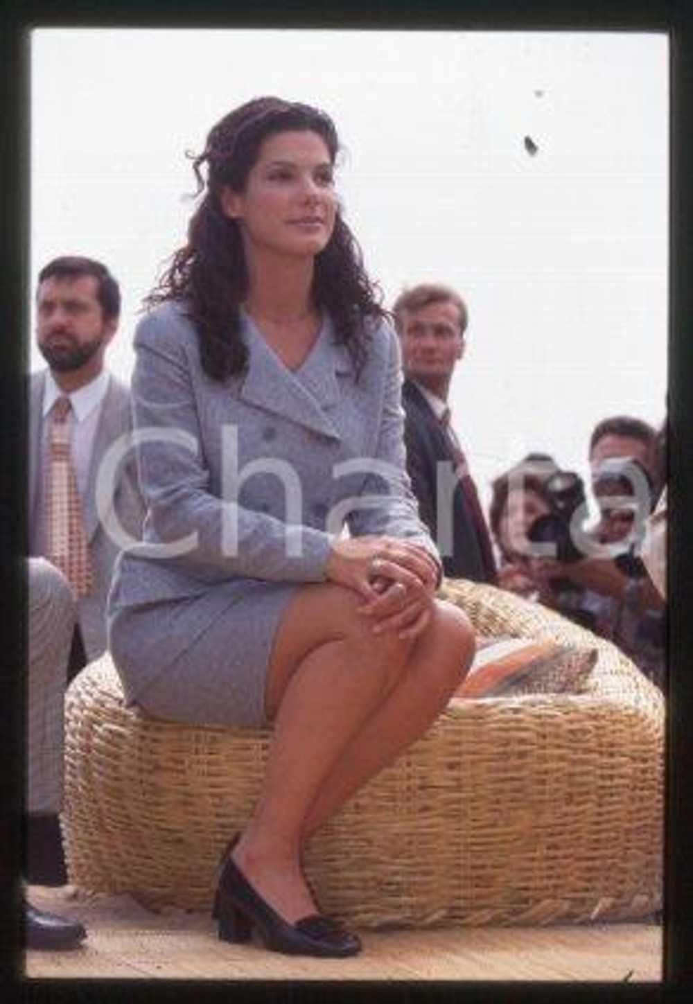 Sandra BULLOCK CANNES Film Festival American actress 1996 * 35mm vintage slide 5