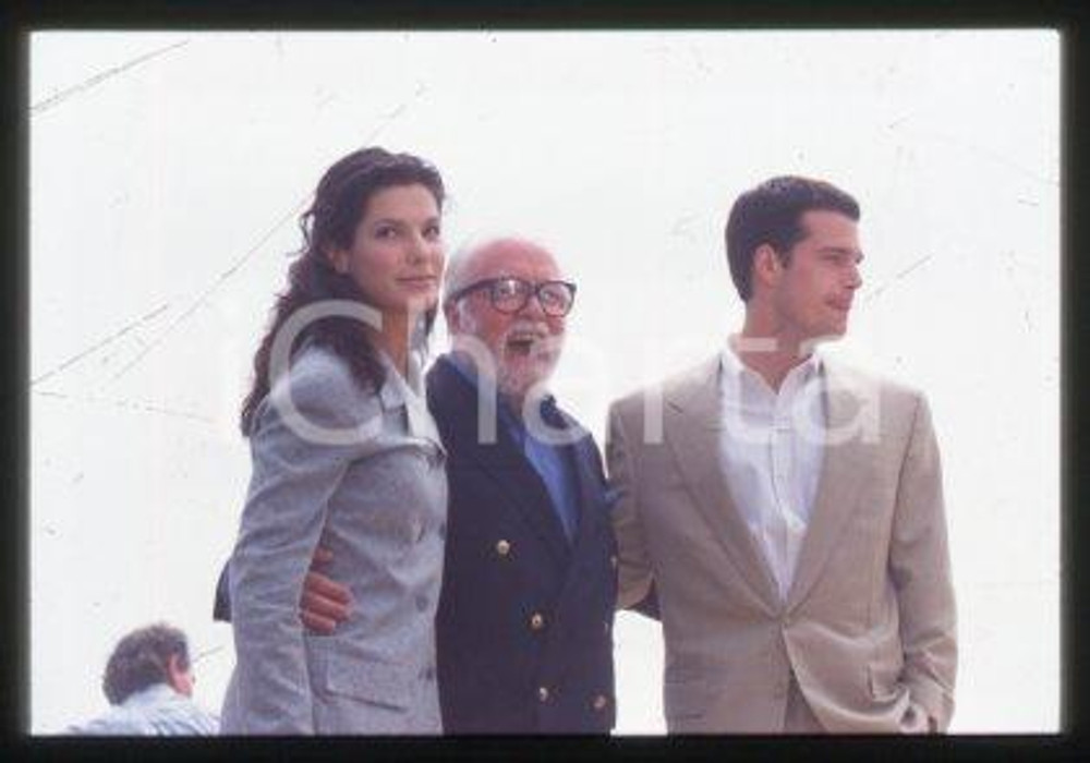 Sandra BULLOCK Richard ATTENBOROUGH CANNES Festival 1996 * 35mm vintage slide 28