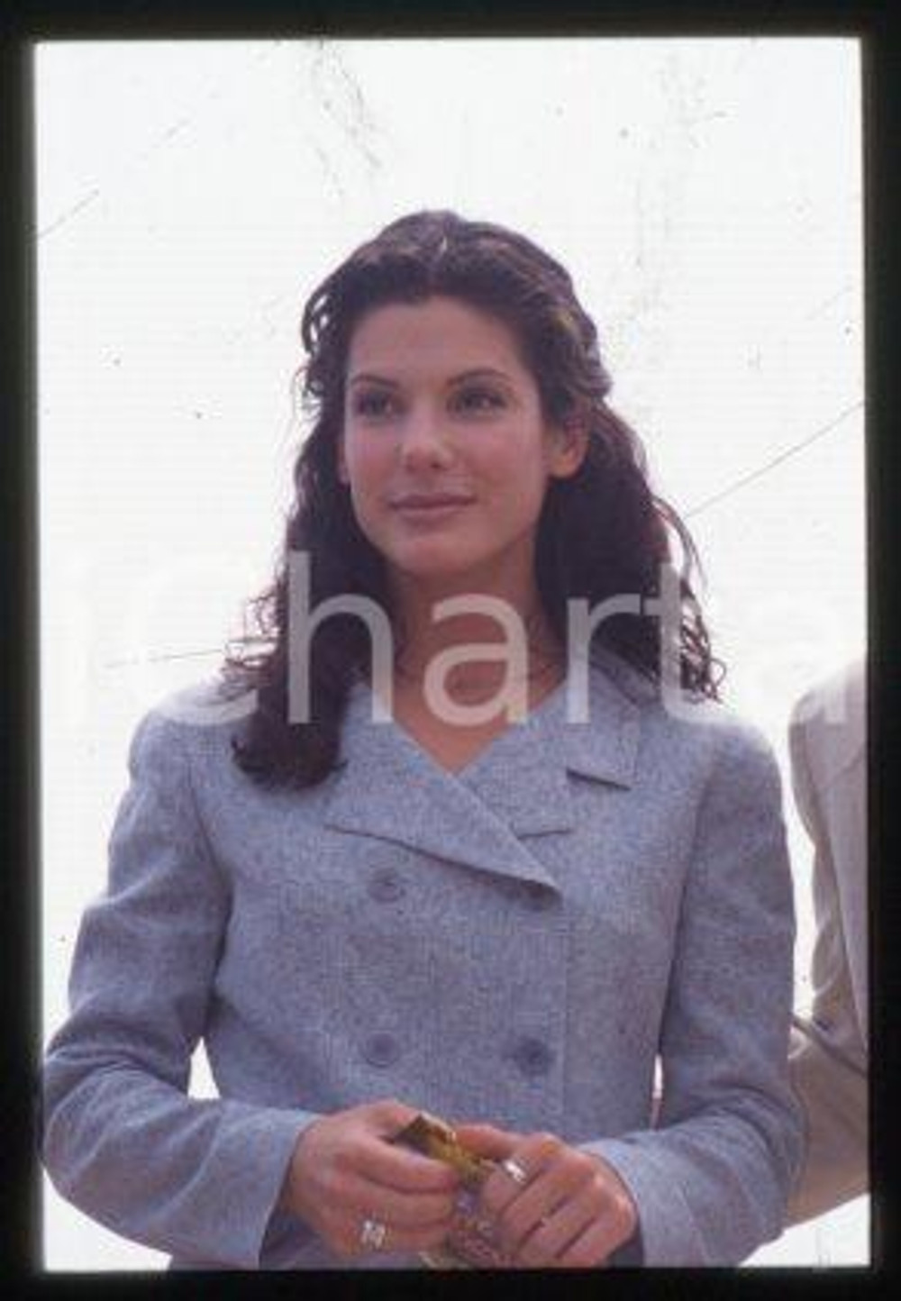 Sandra BULLOCK CANNES Film Festival American actress 1996 * 35mm vintage slide 2