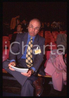 Gianfranco PETRICCA ITALY Portrait of politician 1995 ca * 35mm vintage slide 14