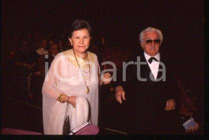Jorge AMADO and Zélia GATTAI - CANNES Portrait 1990 ca * 35 mm vintage slide 4
