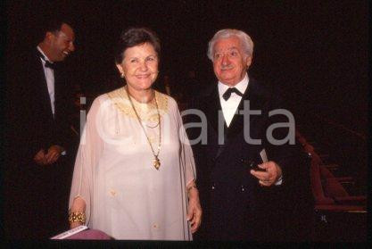 Jorge AMADO and Zélia GATTAI - CANNES Portrait 1990 ca * 35 mm vintage slide 5