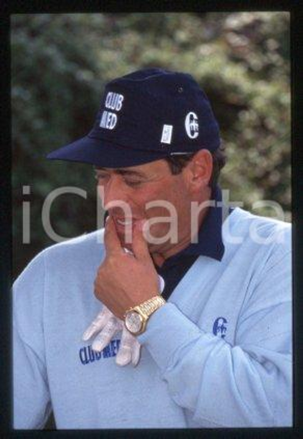 Costantino ROCCA CONTE OF FLORENCE Italian golfer 1997 ca * 35mm vintage slide 2