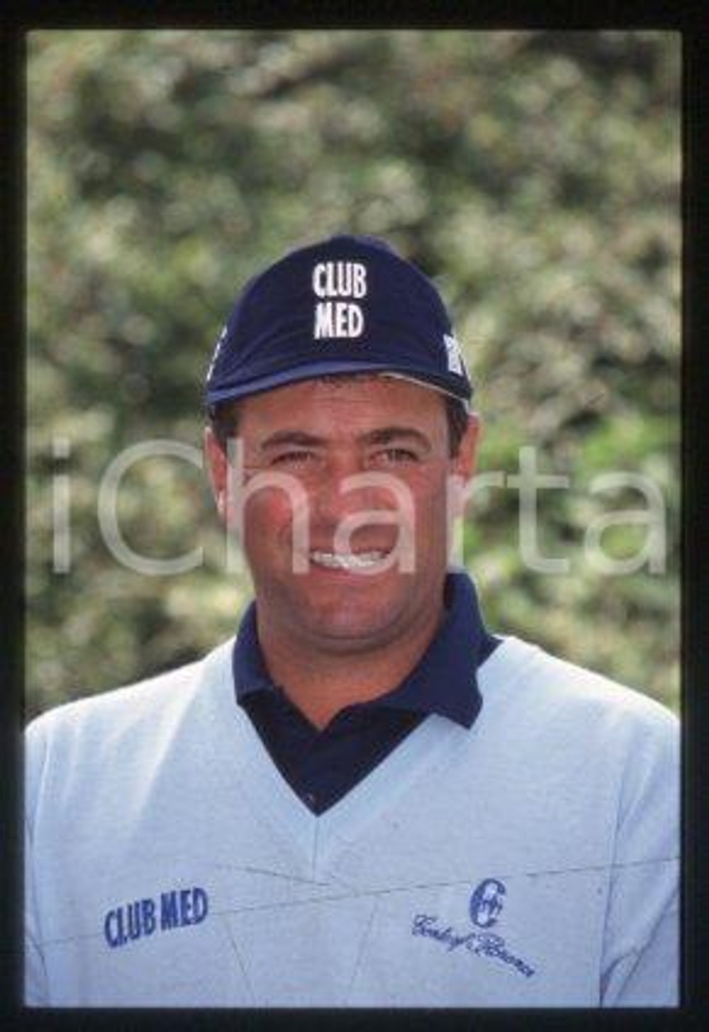 Costantino ROCCA CONTE OF FLORENCE Italian golfer 1997 ca * 35mm vintage slide 3