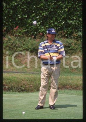 Costantino ROCCA - ITALY Portrait of a golfer 1997 ca * 35 mm vintage slide 41
