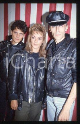 KIRLIAN CAMERA - MUSIC "Blue Room" Italian group 1985 ca * 35 mm vintage slide 2