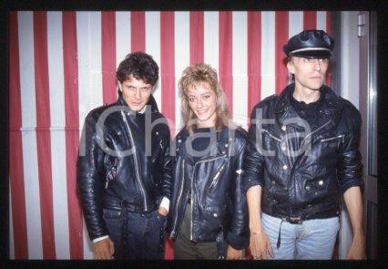 KIRLIAN CAMERA - MUSIC "Blue Room" Italian group 1985 ca * 35 mm vintage slide 5