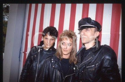 KIRLIAN CAMERA - MUSIC "Blue Room" Italian group 1985 * 35 mm vintage slide 1