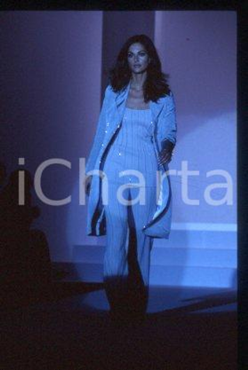 Tasha De VASCONCELOS - MILAN Fashion ROCCO BAROCCO 1998 * 35 mm vintage slide 17