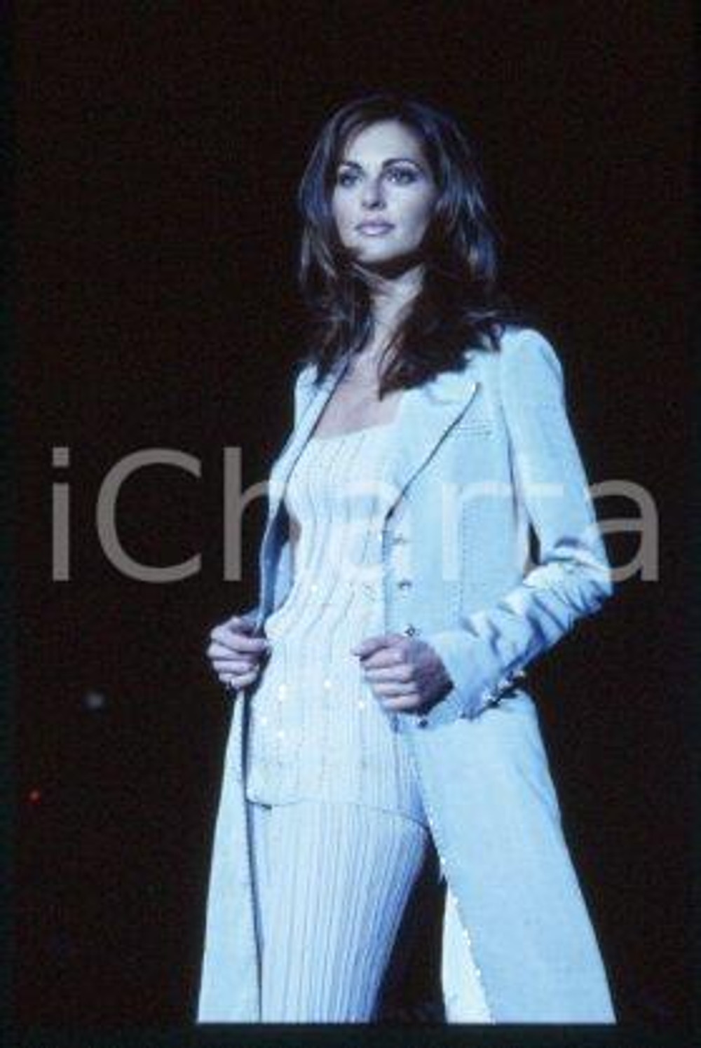 Tasha De VASCONCELOS - MILAN Fashion ROCCO BAROCCO 1998 * 35 mm vintage slide 20