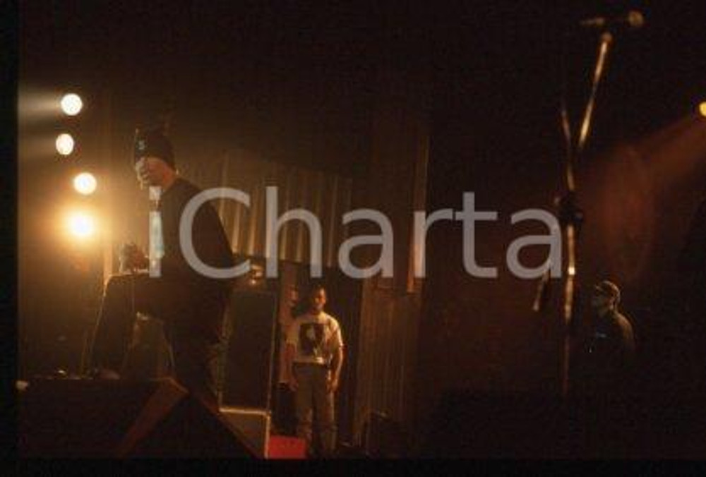 ICE-T - MILAN Concert of an American rapper 1993 ca * 35 mm vintage slide 18