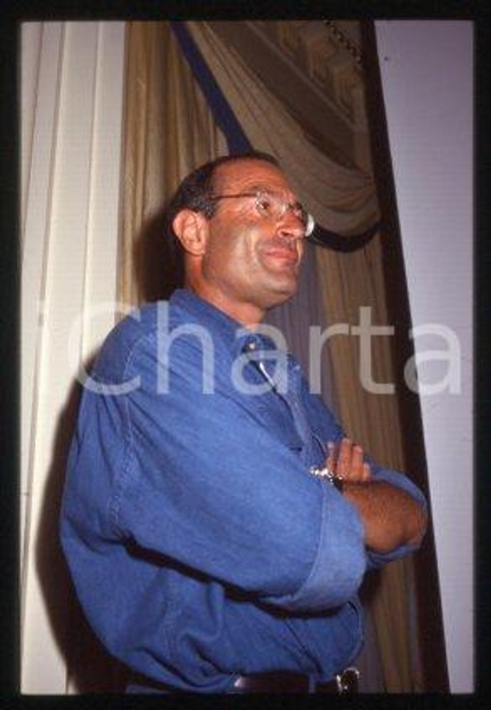 Arnon MILCHAN - CINEMA Israeli film producer 1995 ca * 35 mm vintage slide 9