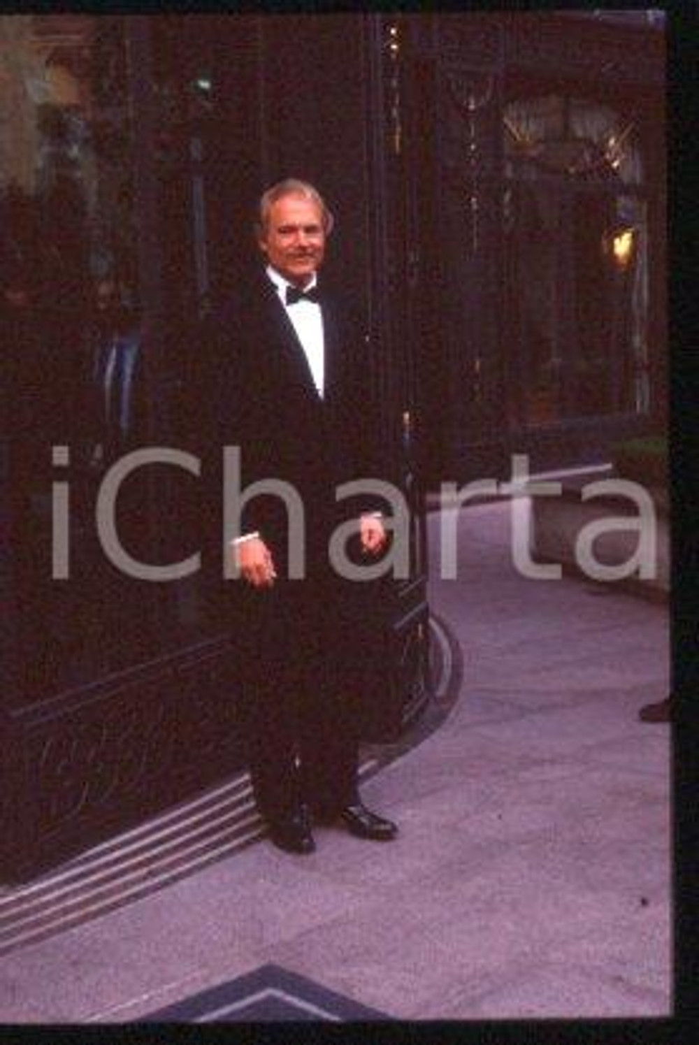 Terence HILL - MILAN Italian actor & TV producer 1992 * 35 mm vintage slide 8