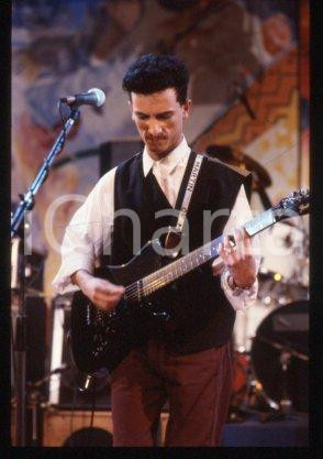 BUNGARO - ITALY Portrait of singer-songwriter 1990 ca * 35 mm vintage slide 6